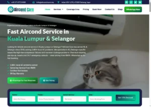 Aircond Care Malaysia - Expert Aircond Service in KL & Selangor
