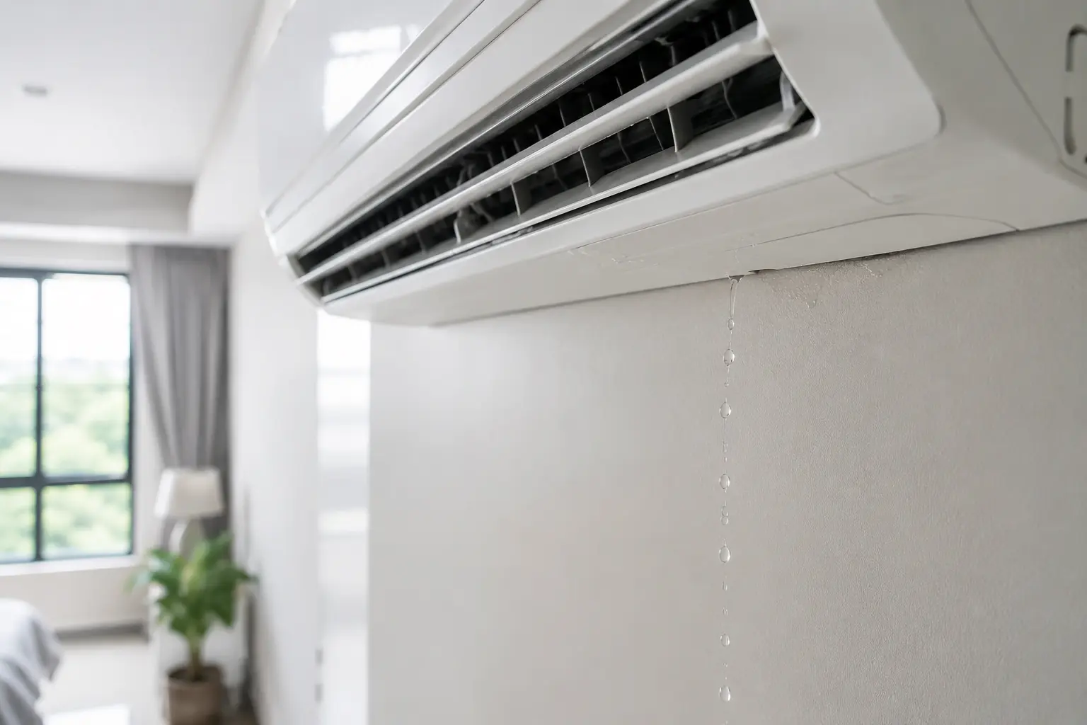 Aircond bocor air dari unit indoor di rumah โ punca dan cara mengatasi 2026